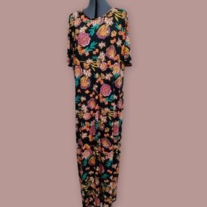 LuLaRoe floral maxi dress size 3XL